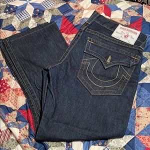 True religion blue jeans